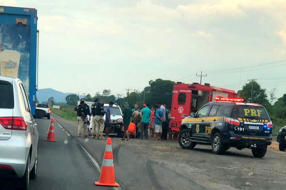 Acidente entre Médici e Ji-Paraná deixa Motociclista gravemente ferido