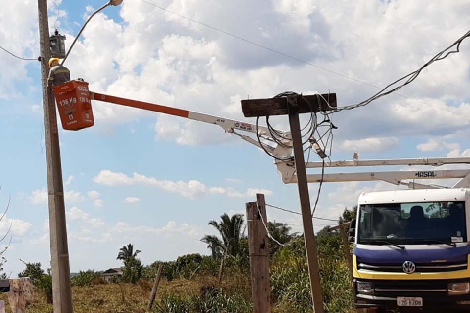 Prefeitura Porto Velho realiza manutenções e novas instalações na comunidade Terra Santa