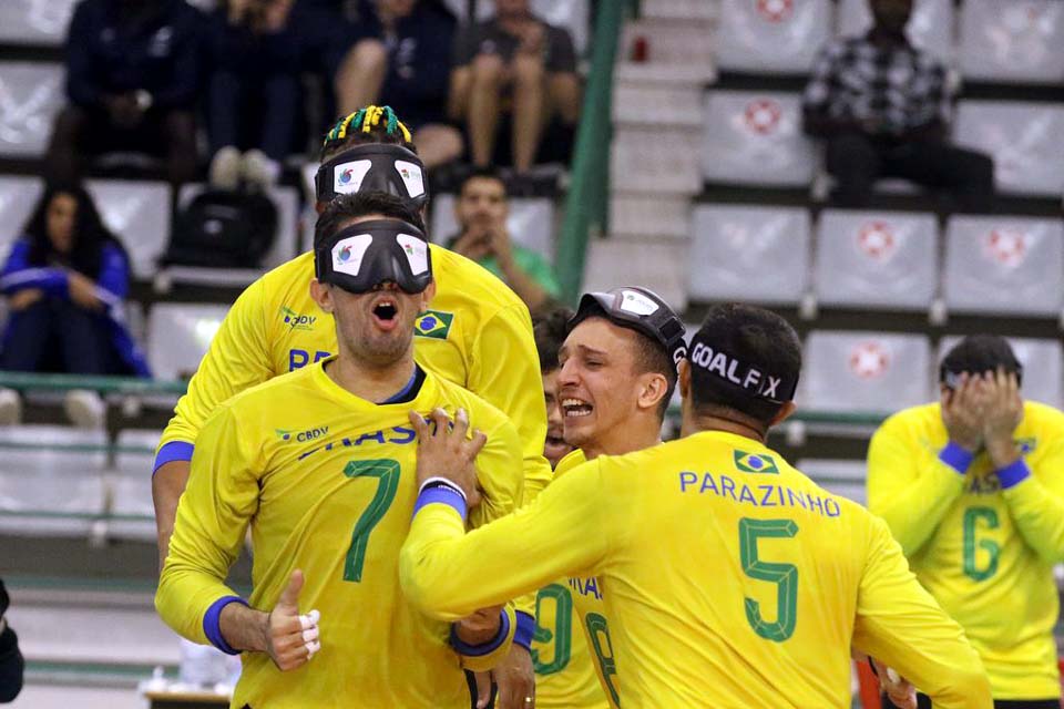 Brasil vence de virada e conquista o tricampeonato mundial de goalball