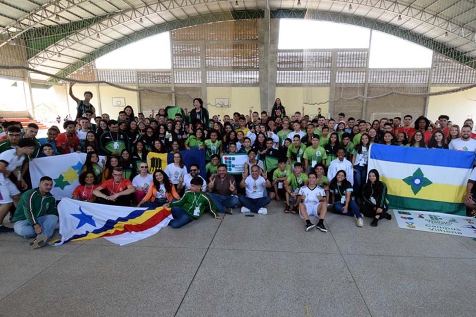 Atletas de sete delegações participam da abertura da 9ª edição dos Jogos Internos do IFRO em Porto Velho