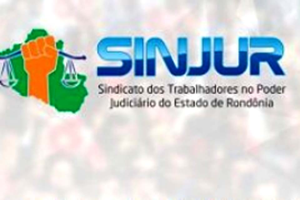 Nota de Falecimento e Pesar - Sindicato dos Servidores do Poder Judiciário do Estado de Rondônia - SINJUR