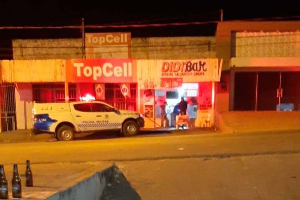 Discussão em bar termina com homem alvejado a tiros em Colorado do Oeste