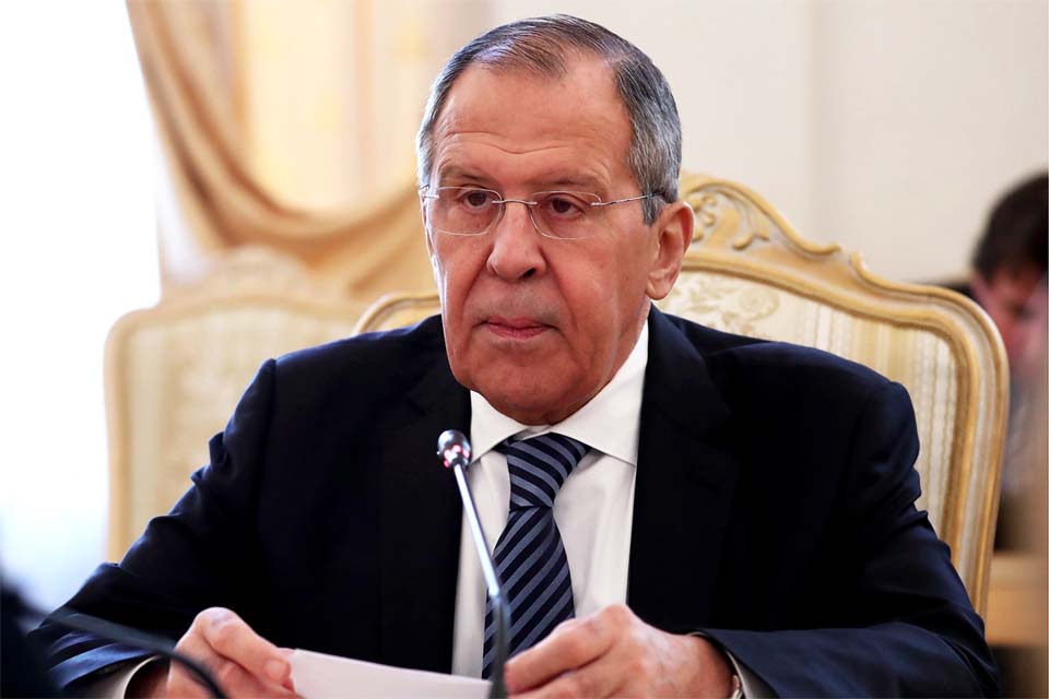 Ministro russo dos Negócios Estrangeiros, Sergei Lavrov, cancela visita a Belgrado