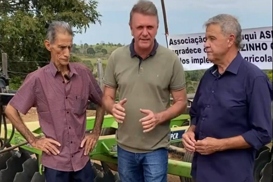 Luizinho Goebel destaca compromisso com a agricultura familiar em Nova Brasilândia