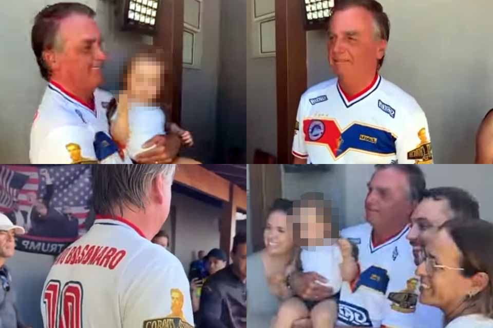 Bolsonaro posa com camisa do Porto Velho Esporte Clube e divide opiniões na internet