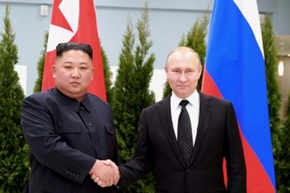 Kim Jong-un está a caminho da Rússia para encontro com Vladimir Putin