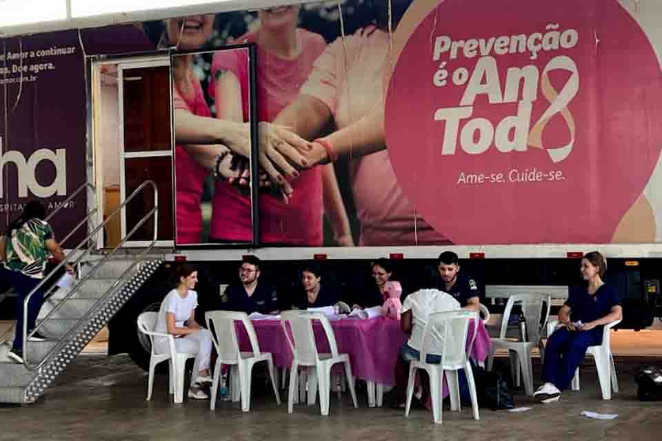 Atendimentos na Carreta do Hospital do Amor em Jaru serão realizados até 1º de novembro