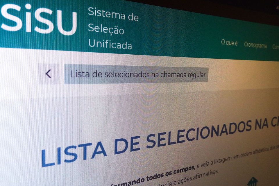 Inscrição para o Sistema de Seleção Unificada é adiada e vai de 7 a 10 de julho