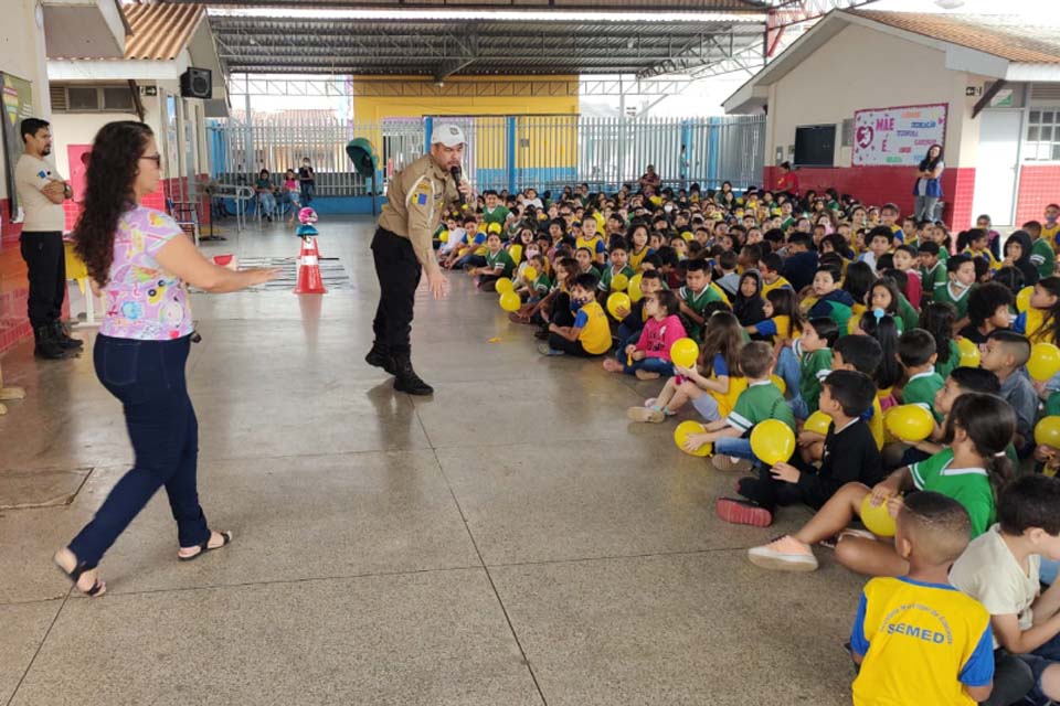 Campanha realiza palestras educativas nas escolas de Porto Velho