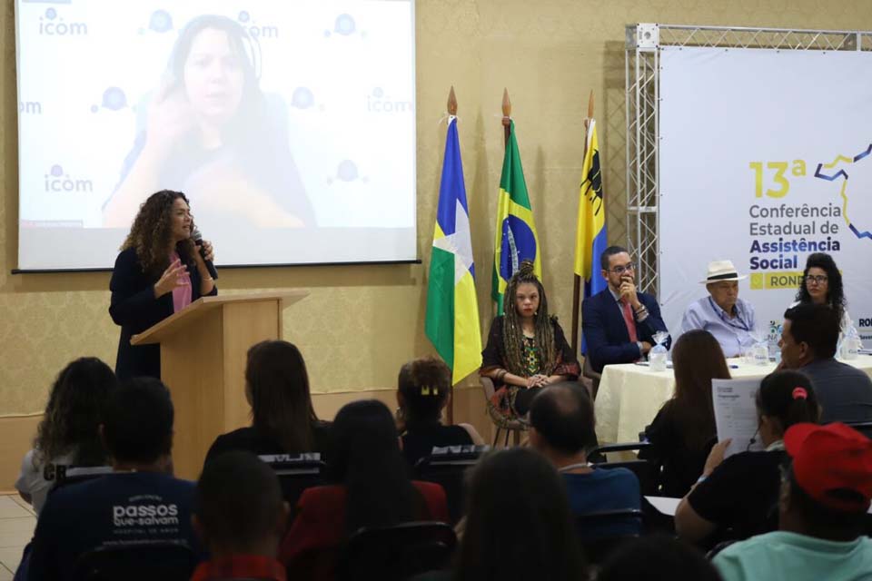 Cofinanciamento é citado como avanço da assistência social em Rondônia na abertura da Conferência Estadual, em Porto Velho