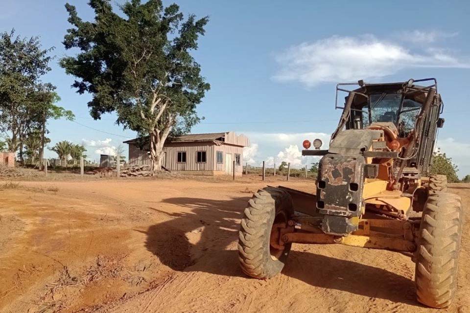 Prefeitura de Porto Velho retoma a recuperação de vicinais no distrito de União Bandeirante