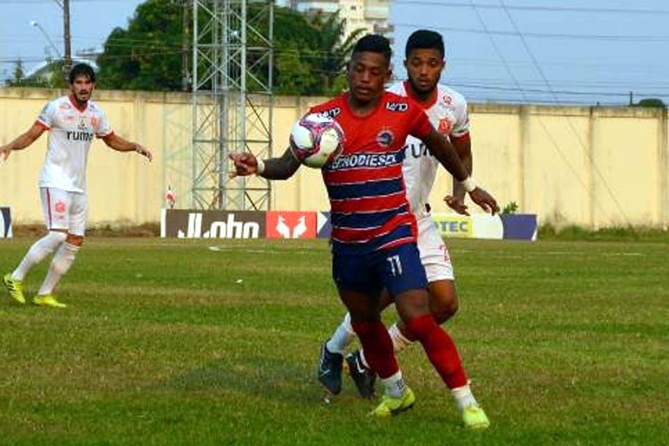 Com novidades, Porto Velho relaciona 21 jogadores para duelo contra o Manaus