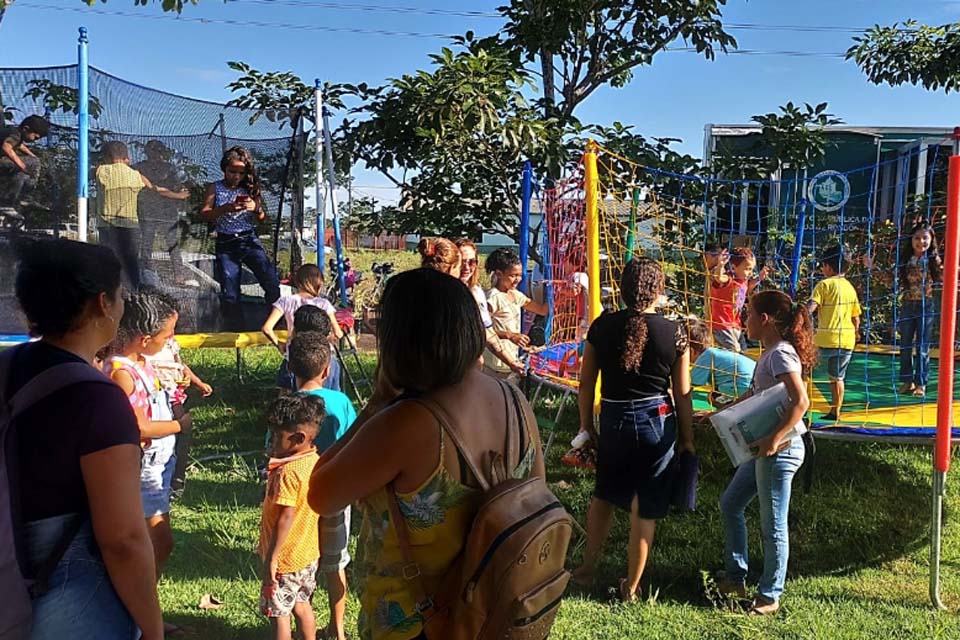 Rua de Lazer é realizada no distrito Nova Mutum Paraná