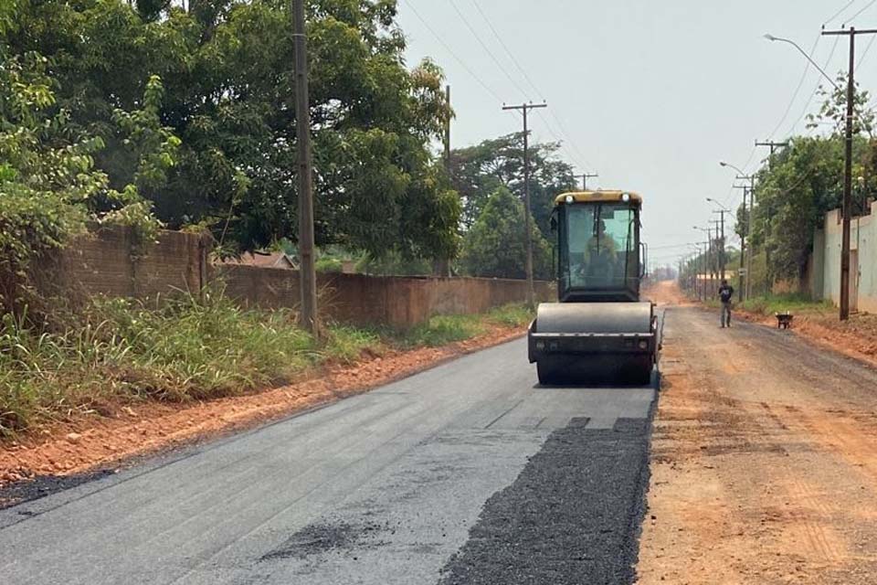 Obras na avenida Calama entram em nova fase de execução