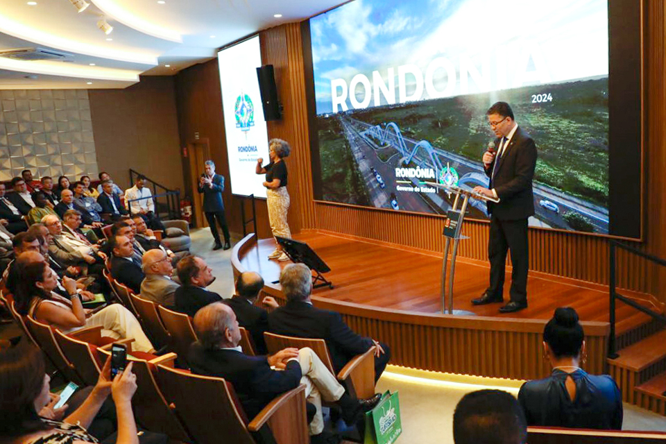 Governador Marcos Rocha destaca que o Rondônia Day é como uma vitrine para as riquezas e potenciais do Estado