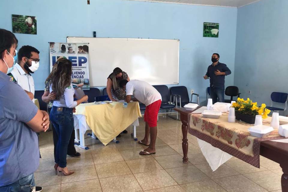 Reeducandos Casa de Prisão e Albergue semiaberto participaram do curso de Olericultura