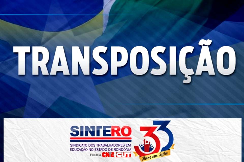 Transposição: Diário Oficial da União publica enquadramento de servidores do Estado de Rondônia