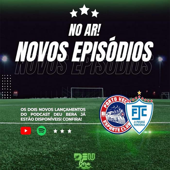 Projeto da Unir lança podcasts sobre as histórias dos finalistas do Campeonato Rondoniense