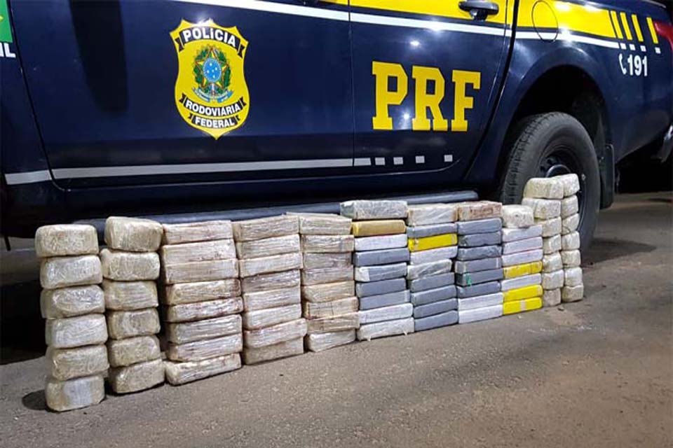 Polícia Rodoviária Federal apreende quase 90 quilos de Cocaína na BR 364