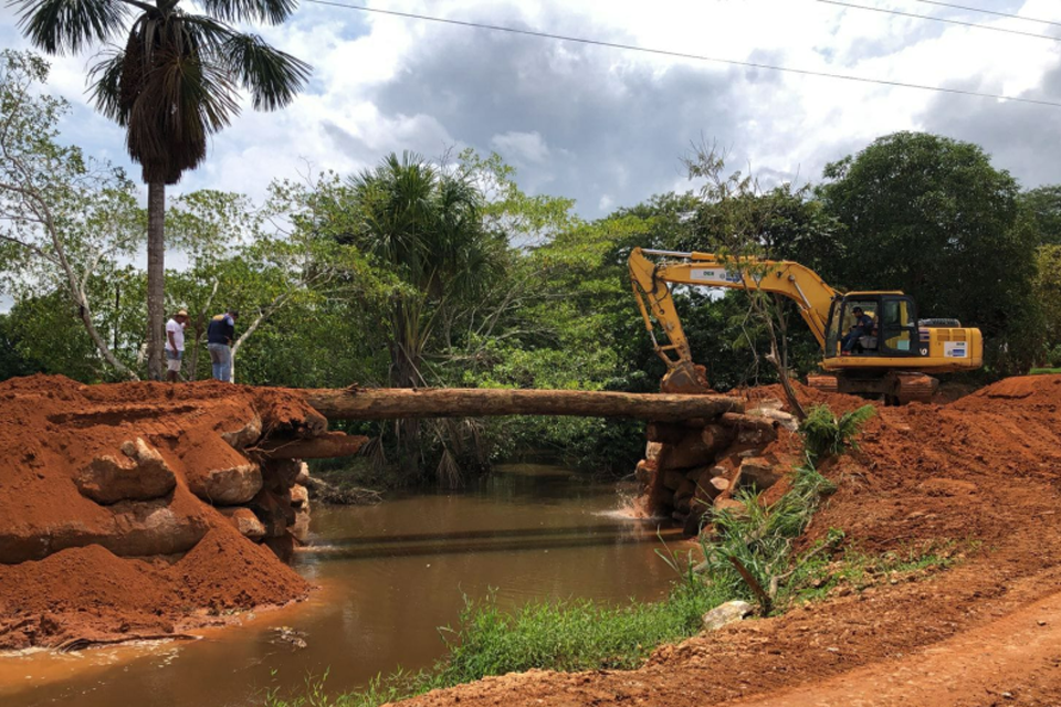 DER conclui construção da nova ponte sobre rio Santa Rosa na RO-470 