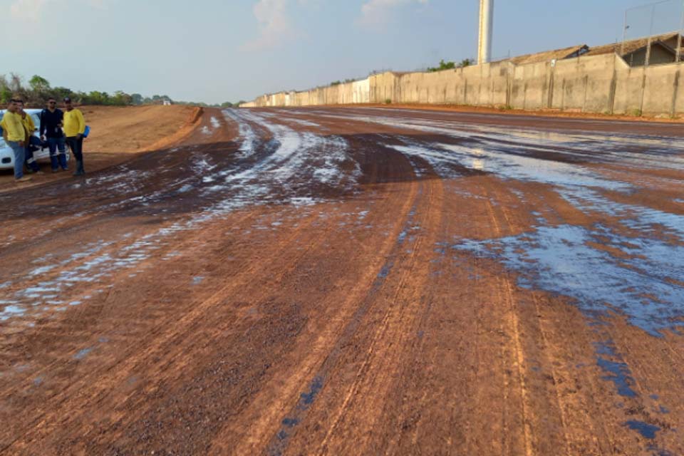 Avenida Décio Bueno no bairro Nova Esperança em Porto Velho começa a ser pavimentada