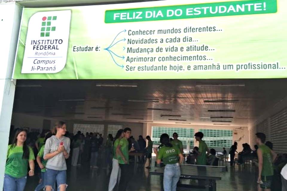 Dia do Estudante tem evento alusivo à data no Campus Ji-Paraná