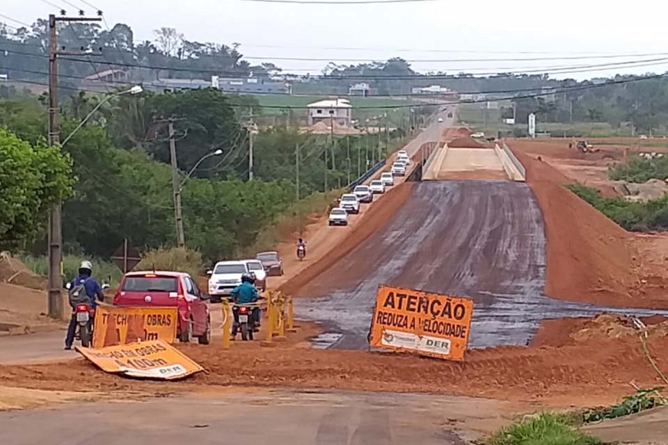 Obra na ponte sobre o Rio Urupá está na reta final e será finalmente entregue a população