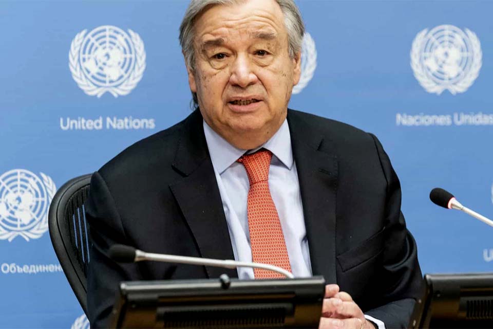 Guterres expressa solidariedade e admiração a povo espanhol