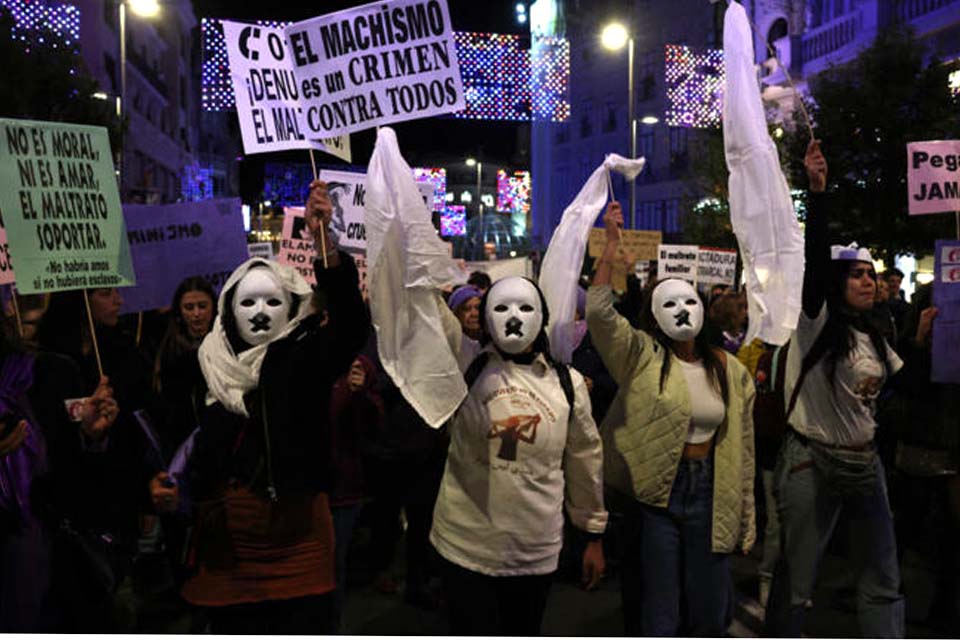 Espanha tem explosão de casos de feminicídio em dezembro e coloca governo em alerta