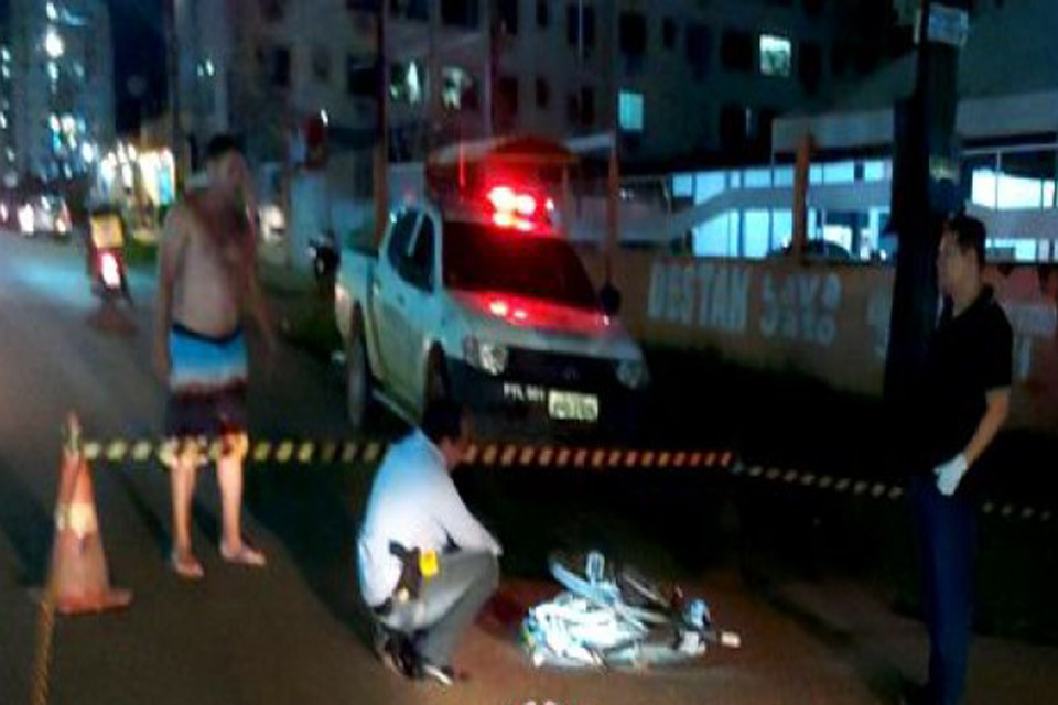 Ciclista morre após colidir de frente com carro em Porto Velho