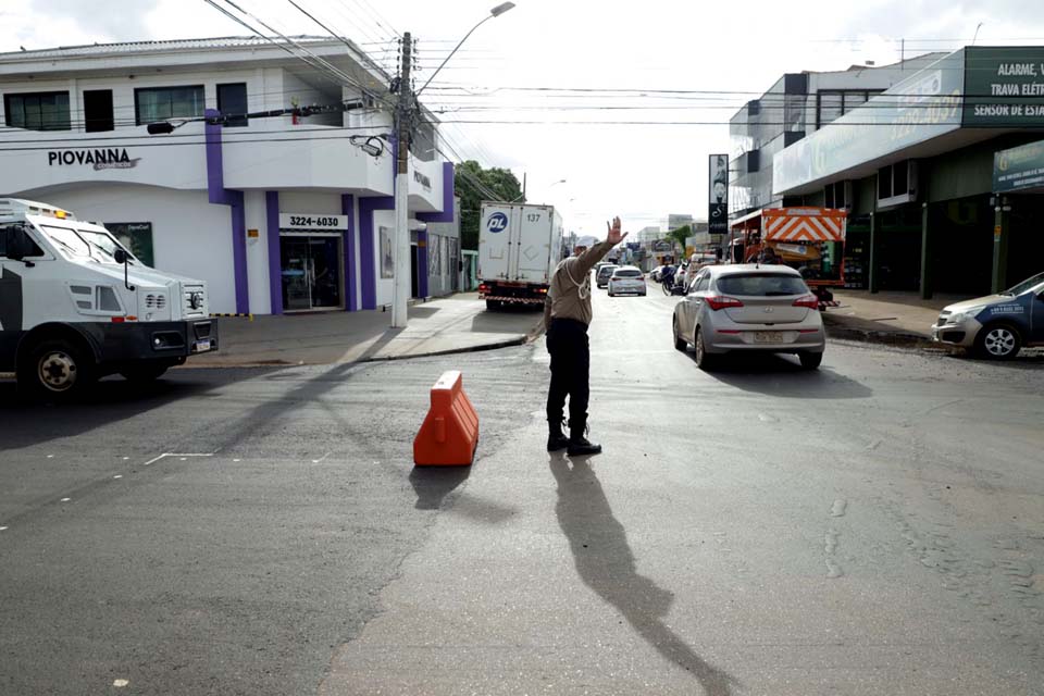 Porto Velho: Rua João Goulart ganha nova sinalização  