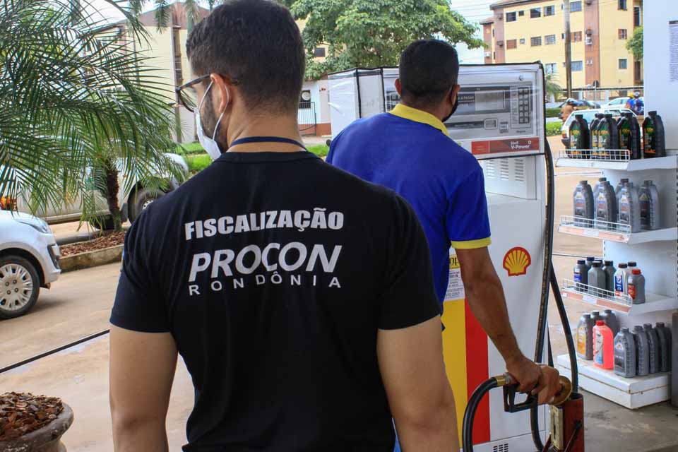 Programa de Proteção e Defesa do Consumidor em Rondônia divulga balanço da operação Tracking nos postos de combustíveis