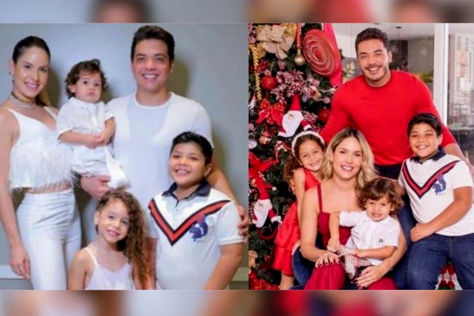 Wesley Safadão e esposa rebatem críticas por filho repetir roupa no Natal: “Não é descartável”