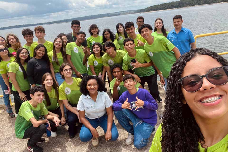 Estudantes do Campus Vilhena realizam Visitas técnicas à Usina Hidrelétrica Rondon II