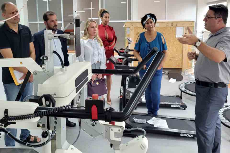 Ieda Chaves conhece estrutura do novo Hospital de Reabilitação - Dream da Amazônia