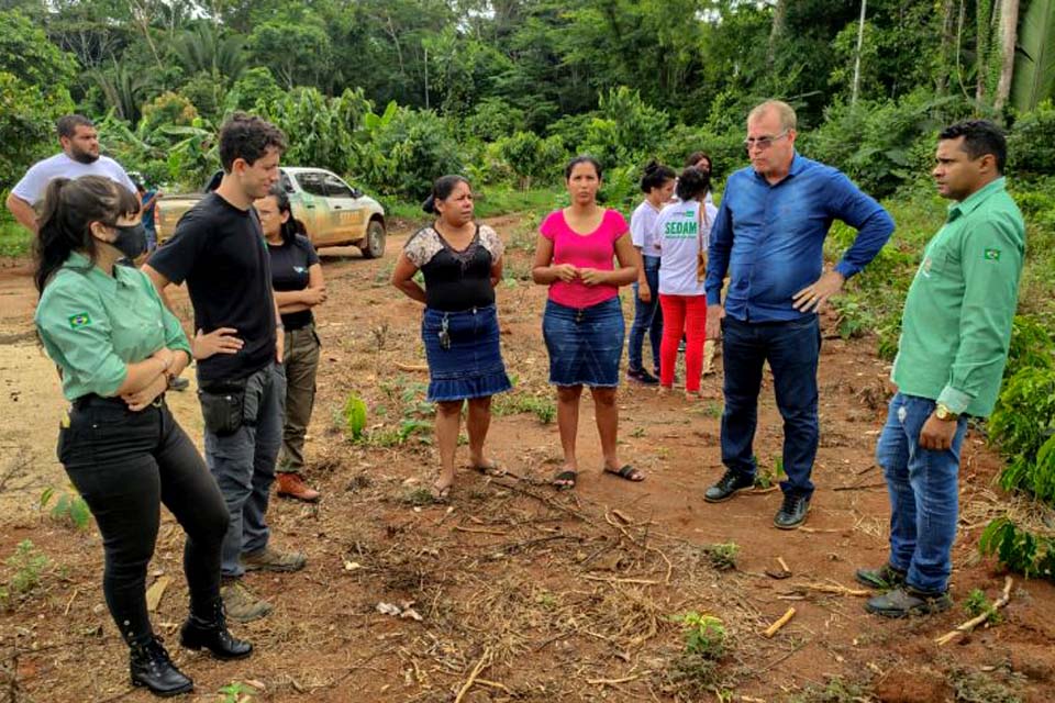 Sedam apresenta projetos de desenvolvimento sustentável para extrativistas da Reserva Pacaás Novos 