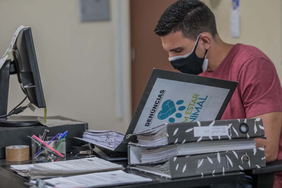 Porto Velho presta apoio técnico em denúncias de maus-tratos e abandono de animais no município