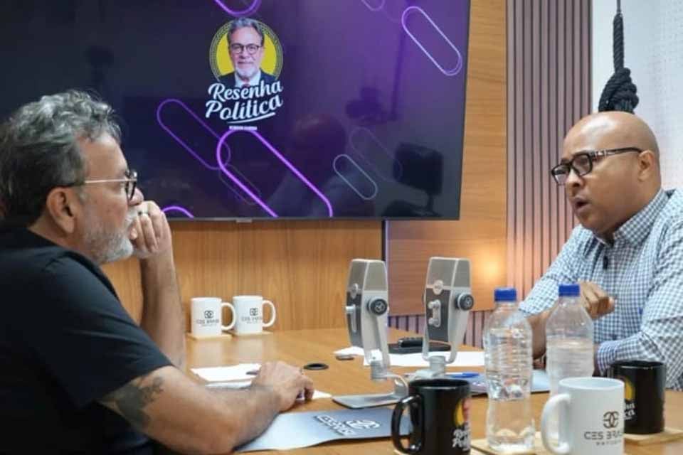 Podcast Resenha Política recebe presidente do TCE-RO para discutir processos do lixo e rodoviária em Porto Velho