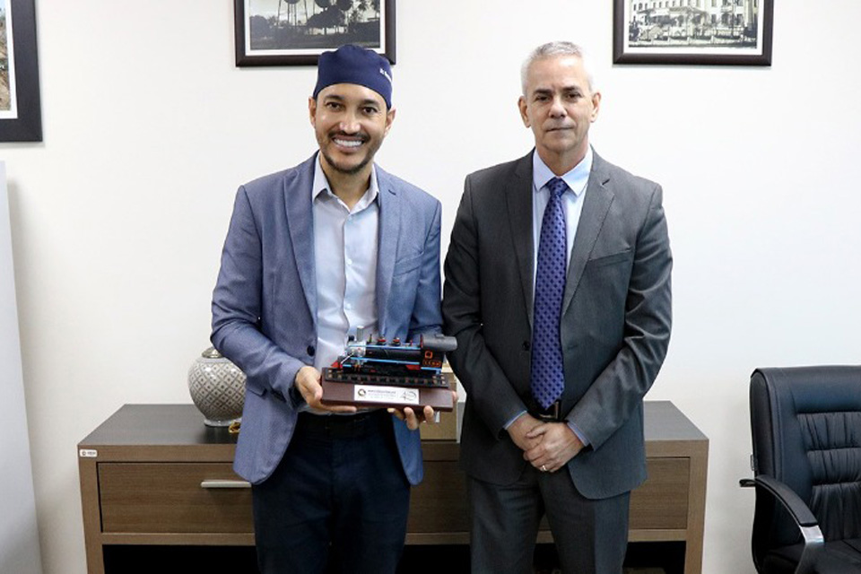 Ministério Público de Rondônia recebe visita do Deputado Federal Fernando Máximo 