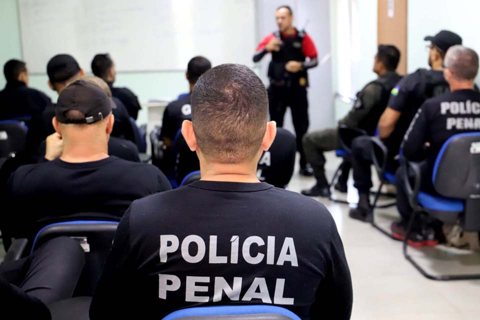 Cursos de aperfeiçoamento reforçam conhecimento e ações desenvolvidas pelos policiais penais de Rondônia