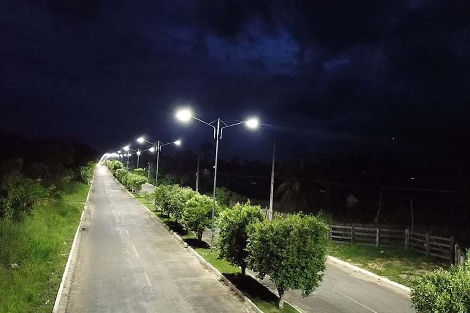 Distrito Tarilândia será contemplado com a implantação de 100% de luminárias de LED