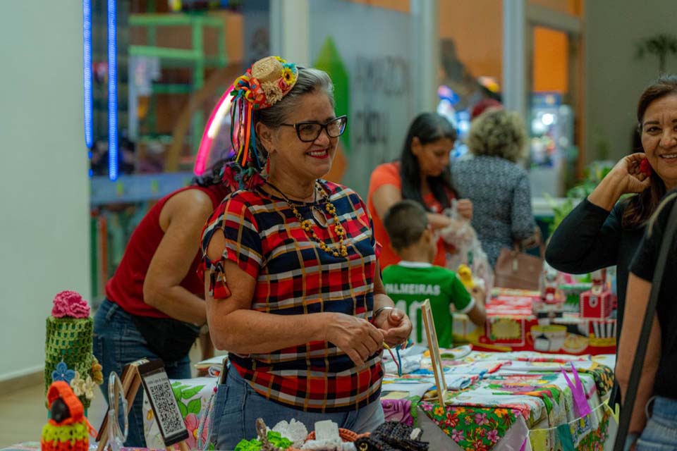 Feira da Mulher Empreendedora acontece neste sábado (8), no Arraiá Flor do Calama