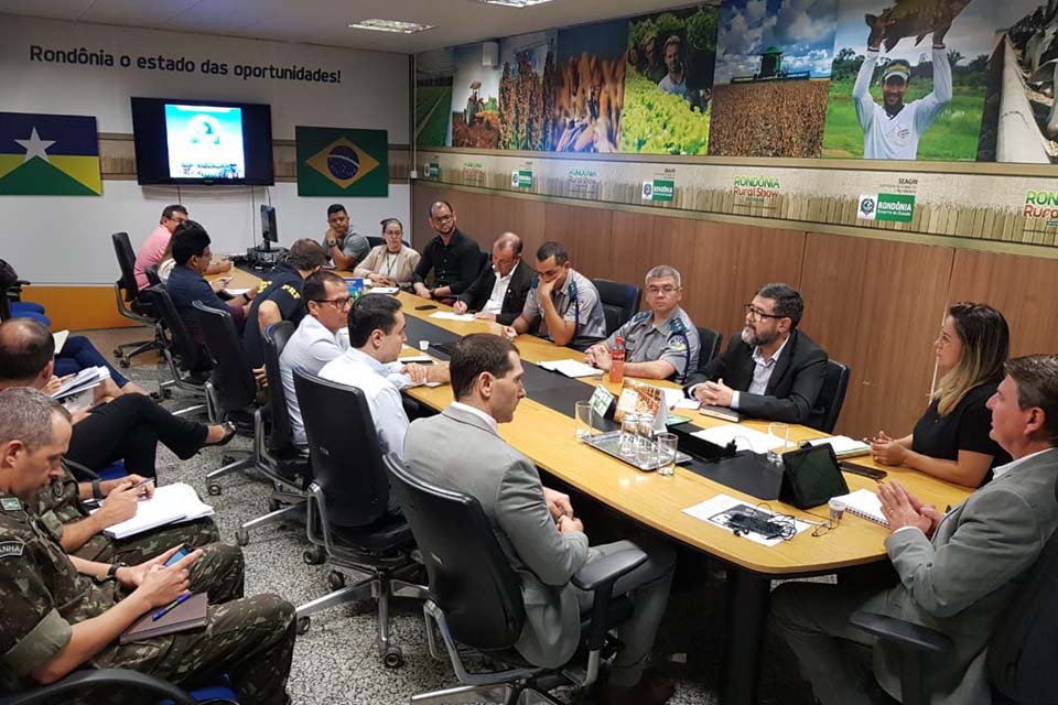 Governo realiza reunião de alinhamento com órgãos estaduais e federais para receber Comitiva Boliviana na Rondônia Rural Show Internacional