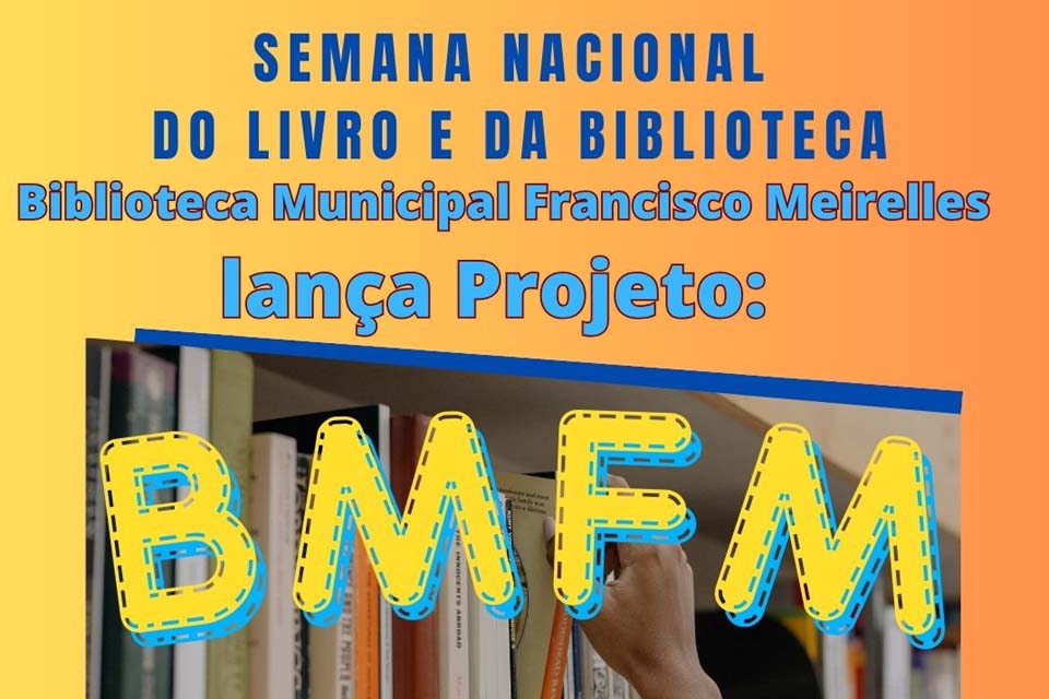 Biblioteca Francisco Meirelles lança projeto itinerante na Semana Nacional do Livro