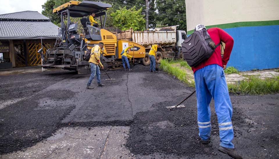 Recapeamento de ruas do bairro Arigolândia entra em fase final