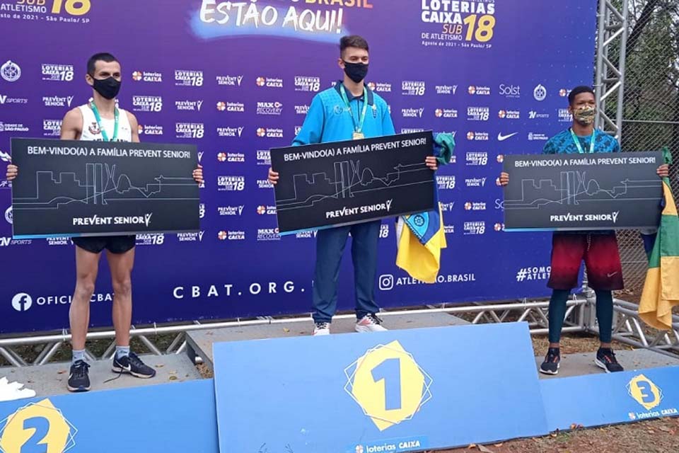 Atleta de Machadinho D´Oeste é segundo lugar no salto triplo no Brasileiro de Atletismo Sub-18 e garante vaga no Sul-Americano