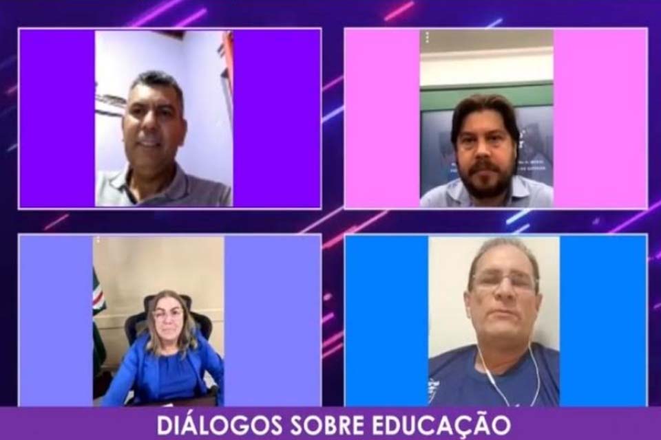 Sebrae realiza live Diálogos sobre a Educação coordenada por seu diretor