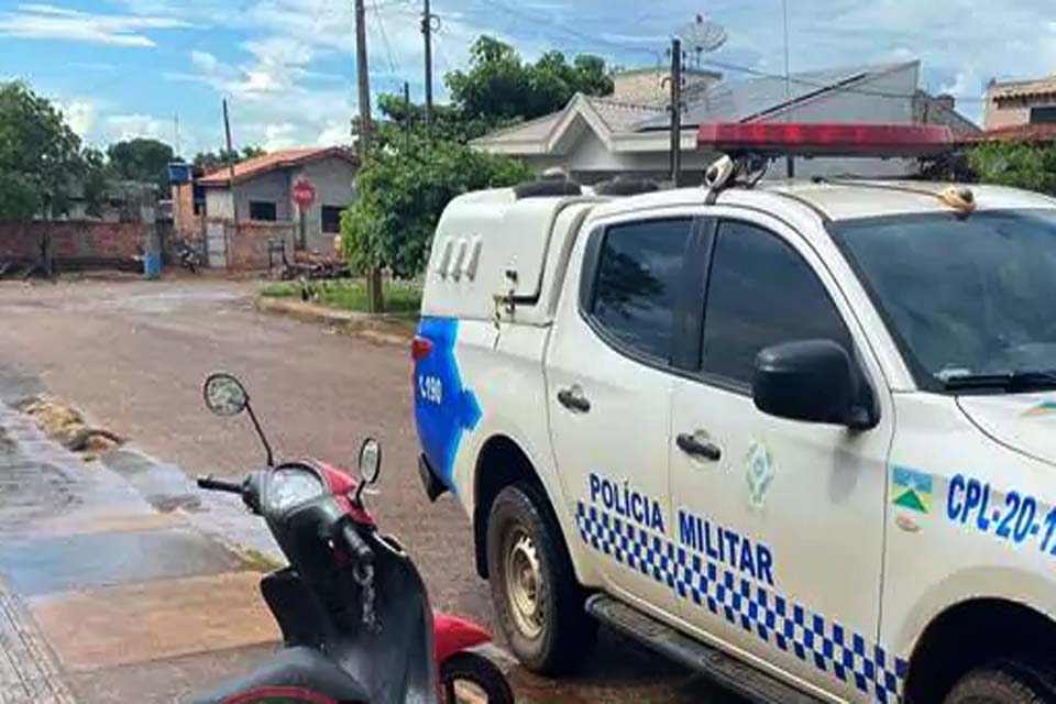 Motocicleta roubada é localizada pela Polícia em Espigão do Oeste