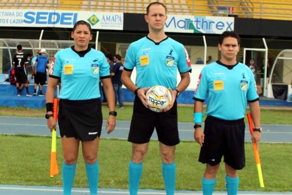 Arbitragem rondoniense está a frente do jogo entre Vila Nova x Brasiliense