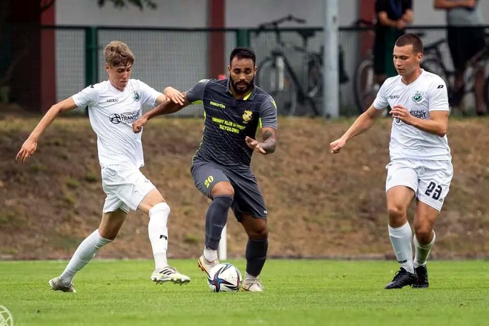 Jogador rondoniense soma sete gols e se destaca no futebol polonês 